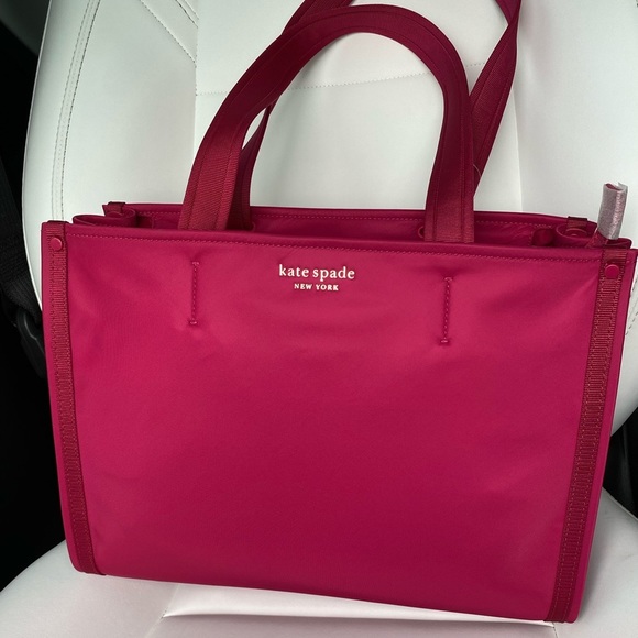 kate spade Handbags - **Lonah** Kate Spade Vermilion the little better sam nylon medium tote